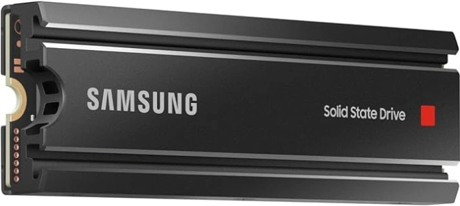 Samsung 980 PRO SSD with Heatsink 2TB PCIe Gen 4 NVMe M.2 Internal Solid State Hard Drive, Heat Control, Max Speed, PS5 Compatible, MZ-V8P2T0CW, Black