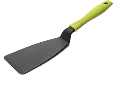 Ibili Spatula/Turner 32x10 cm of Nylon/Plastic, Black/Green, 32 x 10 x 5 cm