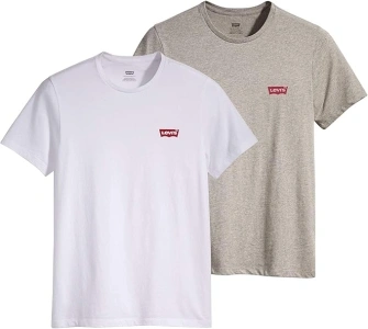 Levi's Men's 2-Pack Crewneck Graphic Tee T-Shirt