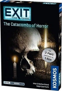 Thames & Kosmos EXIT: The Catacombs of Horror, 2-Part Escape Room Card Game, Family Games for Game Night, Board games for Adults and Teens, For 1 to 4 Players, Ages 16+