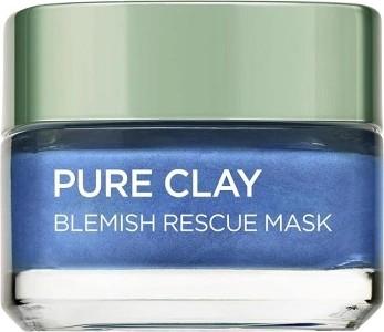 L'Oreal Paris Pure Clay Blemish Rescue Blue Algae Face Mask 50 Ml