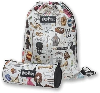 Bioworld Harry Potter Sketch Pencil Case & Swim Bag Set