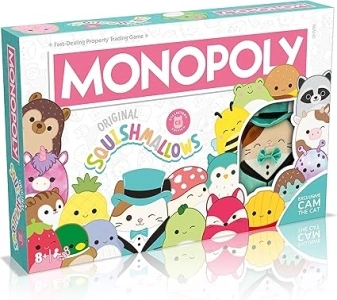 MONOPOLY Squishmallows Board Game