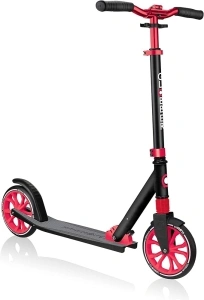 Globber NL 205 Folding Scooter with 2 Wheels with Front Suspension for Children Aged 8+