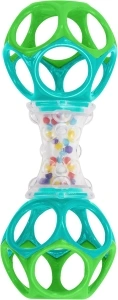 Bright Starts Oball Shaker BPA-Free Rattle Baby Toy, Age Newborn+