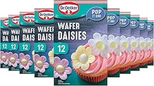 Dr. Oetker Wafer Daisies, Pack 10x 12pc