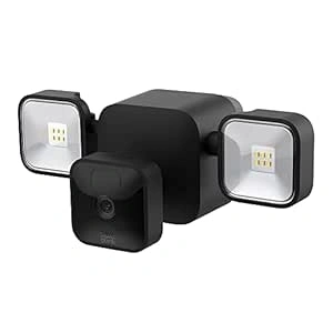 Blink Outdoor + Floodlight | wireless, battery-powered HD floodlight mount and smart security camera, 700 lumens, motion detection, set up in minutes | 1-camera kit