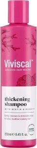 Viviscal Hair Thickening Shampoo, for Naturally Thicker & Fuller Looking Hair, Paraben Free Hair Shampoo with Biotin, Keratin & Marine Collagen Extract, for All Hair Types, 250 ml