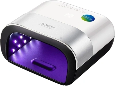 SUNUV Led Nail Lamp, 48W Professional Nail Dryer for Gel Polish Curing Light Machine, with Automatic Sensor and LCD Display for Home and Nail Salon