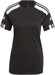 adidas Women's Squadra 21 Jersey Jersey (Short Sleeve), black/white, L