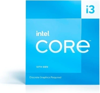 Intel® Core™ i3-13100F Desktop Processor 4 cores (4 P-cores + 0 E-cores) 12MB Cache, up to 4.5 GHz