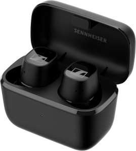 Sennheiser CX Plus True Wireless Earbuds - Bluetooth In-Ear Headphones for Music and Calls with Active Noise Cancellation, Customizable Touch Controls, Bass Boost, IPX4 and 24-hour Battery Life, Black