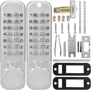 Security Coded Lock, Digital Code Lock Door Lock, Exquisite Appearance Code Lock for Office Home