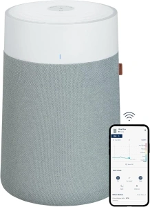 Blueair Blue Max 3350i Smart WiFi Air Purifier, HEPASilent Combination Filter Up To 86m² Rooms Removes 99.97% Pollen, Dust, Mould, Bacteria, Viruses | Activated Carbon Reduces VOCs, Odours