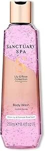 Sanctuary Spa Lily and Rose Shower Gel, Body Wash, Vegan and Cruelty Free, 250ml