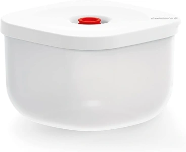 Guzzini - Save IT Deep Vacuum Container (M) - White, 16,3x16,3xh11 cm - 1150 cc