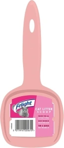 Felight Cat Litter Scoop - Sturdy and Easy to Clean, Suitable for all Cat Litter Types, Made in the UK (Assorted Colours)