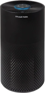 Russell Hobbs RHAP2001B Ozone Free Compact Air Purifier, 3-Layer Filtration – Removes up to 99.95% airborne allergens, dust, pollen, smoke & bacteria in Black