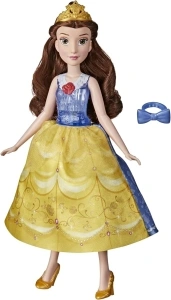 Disney Princess Spin and Switch Belle, Quick Change Fashion Doll, Toy for Girls 3 Years and Up