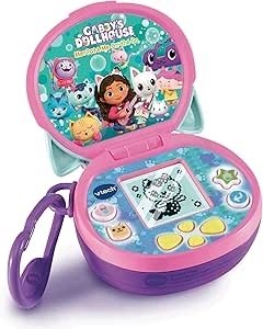 VTech Gabby's Dollhouse MerCat & Me On-the-Go, Official Gabby's Dollhouse Toy with 4 Interactive Games & Bag Attachment, For Memory, Maths & Problem Solving, For Kids 3, 4, 5+ Years, English Version