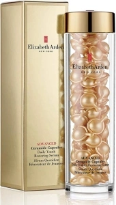 Elizabeth Arden Advanced Ceramide Capsules Daily Youth Restoring Serum, 90-piece, Anti-Ageing Skincare to Nourish Dry Skin, Lift & Firm Skin, for Day & Night