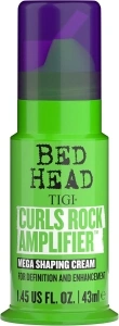 Bed Head by TIGI - Curls Rock Amplifier Curly Hair Cream - Hair Products For Defined Curls - Travel Size - 43ml