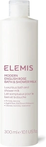 ELEMIS Luxury Bath & Shower Milk, Daily Body Wash Infused with Moisturising Oil for Gentle Cleansing of Dry, Sensitive Skin, Nourishing Foaming Cream with Natural Aromatics