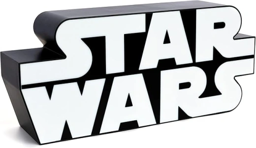 Star Wars Iconic Logo Light - Officially Licensed Merchandise and Memorabilia, Gifts for Boys and Men, Room Accessories, Desk Lamp | Paladone