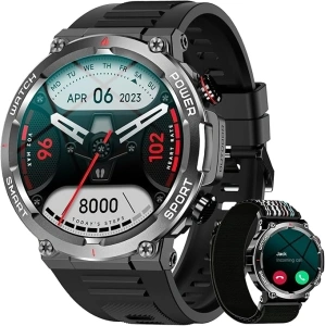Blackview Military Smart Watch for Men (Answer/Make Calls), 1.39