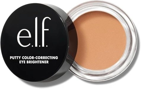 e.l.f. Putty Colour-Correcting Eye Brightener, Under-eye Brightener & Primer For Reducing Appearance Of Dark Circles, Vegan & Cruelty-free, Light/Medium