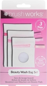 Brushworks Beauty Wash Bag Set - 3 Pack
