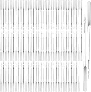 100Pcs Sewing Machine Needles 110/18 Universal Heavy Duty Sewing Needles Alloy Sewing Needles for Sewing for Embroidery Leather Jeans, Thick Fabric Leather