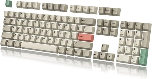 HK GAMING Custom Keycaps | Dye Sublimation PBT Keycap Set for Mechanical Keyboard | 139 Keys | Cherry Profile | ANSI US-Layout | Compatible with Cherry MX, Gateron, Kailh, Outemu | 9009