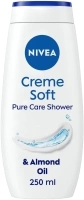 NIVEA Care Shower Creme Soft (250 ml) Enriched with Almond Oil, Moisturising Gel Body Wash, Skin Moisturiser with Mild Scent