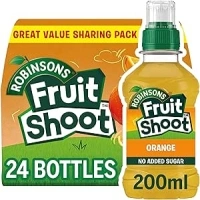 Robinsons Fruit Shoot Orange 24 x 200ml PET bottles