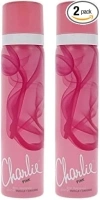 Charlie Pink Body Fragrance, Fresh, 75 ml (Pack of 2)