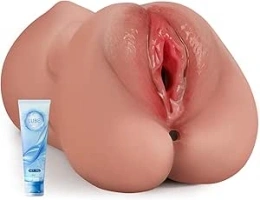 Kismloit 3in1 Sex Toys Male Masturbator - Adult Sex Toys 3D Realistic Vagina and Tight Anus Sex Toys4mens UK Mastuabors, Male Sex Toys Pocket Pussy for Men Penis Stimulation Stroker Masturbation Cup