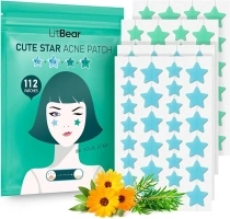 Spot Patches, Pimple Patches Stars, Spot Stickers with Tea Tree Oil, Hydrocolloid Patches for Pimples, Blemishes, Zits, Acne Patches for Face, 112 Dots, 14mm & 10mm