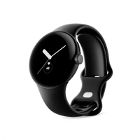 Google Smartwatch, USB, Black with Obsidian Strap, One Size