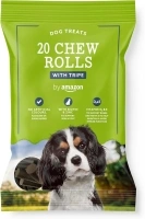 by Amazon - Dog Treats - 20 Chew Rolls with Tripe, 200g