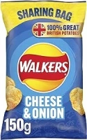 Walkers Cheese & Onion 150G