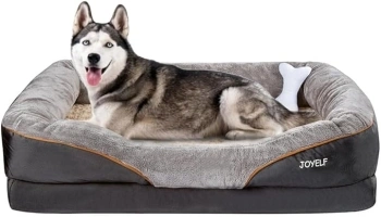 JOYELF XX-Large Memory Foam Dog Bed, Orthopedic Dog Bed & Sofa with Removable Washable Cover Dog Sleeper for Large Dogs