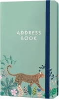 Boxclever Press Small Address Book with 432 Spaces. Address Books with Alphabet Index hardback, Pocket & Change of Address Labels. Perfect Gifts for Women 21 x 13 cm