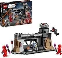 LEGO Star Wars: The Mandalorian Paz Vizsla and Moff Gideon Battle, Collectible Building Toy for Kids, with 4 Character Minifigures, Creative Gift Idea for 7 Plus Year Old Boys and Girls 75386