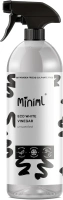 Miniml Eco White Vinegar Cleaning Unscented 750ml - All Natural Multi-Surface & Multi-Purpose Cleaner, Limescale Remover, Laundry Softener & More - 100% Vegan & Cruelty Free