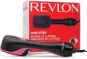 Revlon Hair Tools Pro Collection Salon One Step Hair Dryer and Styler, Black (Packaging May Vary)