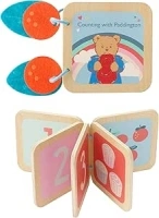 Orange Tree Toys Paddington Wooden Counting Cards, Multicolour