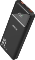 Odetrik Power Bank 10000mAh Portable Charger 22.5W PD Fast Charging Battery Pack QC 3.0 External Backup Charger Compatible with Smart Phone Tablet (Black)