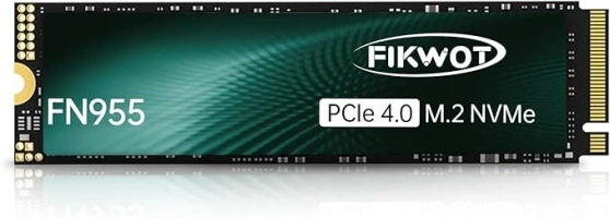 Fikwot NVMe 1TB SSD M.2 2280 PCIe Gen4 Up to 7350MB/s Gamming SSD TLC Internal Solid State Drive HMB and SLC Cache, Compatible with PS5 Laptops and Desktops, Graphite Heatsink(FN955)