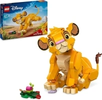 LEGO Disney Simba the Lion King Cub Building Toy for 6 Plus Year Old Girls & Boys, Construction Figure Playset, 1994 Movie Memorabilia Set, Gift Idea for Kids 43243